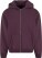 Schwere Herren Kapuzen Sweatjacke "Fluffy" BY 285 - ps-560285-build-your-brand-by-285-plum-purple-front-40c38ec1-55bf-4346-910c-aa9fa034f2b4-web - variant 