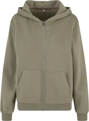 Schwere Damen Kapuzen Sweatjacke "Fluffy" BY 290 - Reklamnepredmety