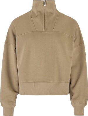 Damen Sweater mit 1/4 Zip Frequent Hz Sweatshirt W - Reklamnepredmety