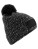 Ramble Patch Pom Beanie - cb331-black-twist - variant 
