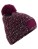 Ramble Patch Pom Beanie - cb331-burgundy-twist - variant 