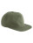 EarthAware® Organic Cotton 5 Panel Rope Cap - cb864n-olive-green - variant 