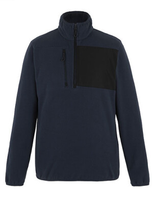 Aktives Microfleece-Sweatshirt mit halbem Reißverschluss - Reklamnepredmety