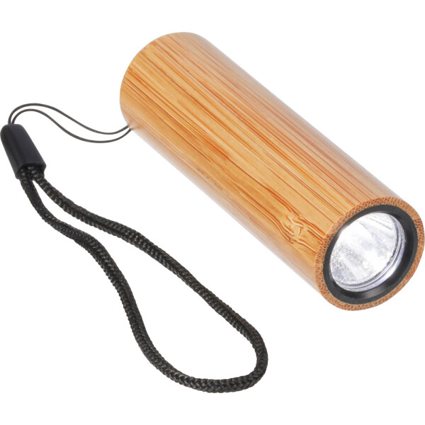 Nabíjecí svítilna z bambusu