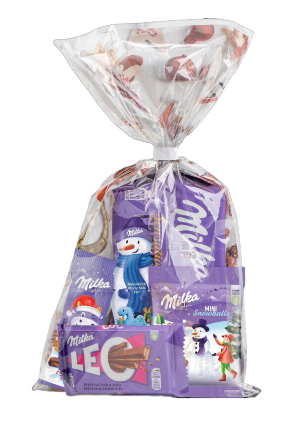 MILKA Weihnachtsmann-Paket