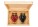 Geschenkset – 2 HEARTS Honig und kandierte Cranberries in einer Holzbox - 70626 - variant 
