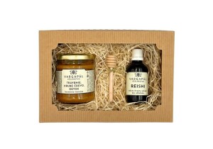 Geschenkset mit 2 GESUNDHEITSPRODUKTEN AUS KRÄUTERN UND PILZEN - Reklamnepredmety