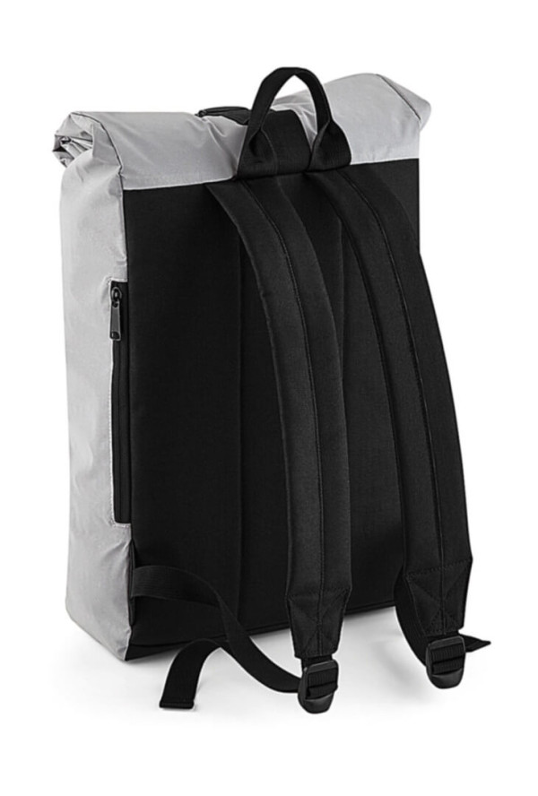 Reflective Roll-Top Backpack
