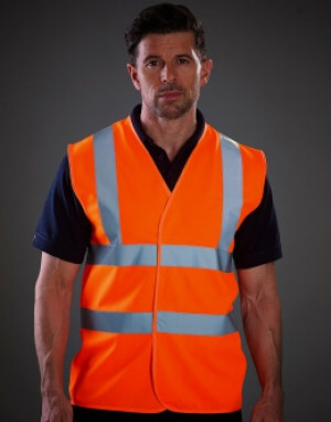 Hi Vis 2 Band & Brace Waistcoat - Reklamnepredmety