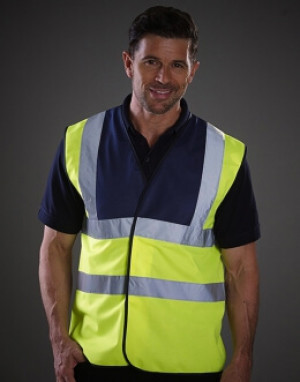 Hi Vis 2 Band & Brace Waistcoat - Reklamnepredmety