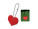 HEARTIVE Schlüsselanhänger - 202888-50-01302-30 - variant R 01302-05