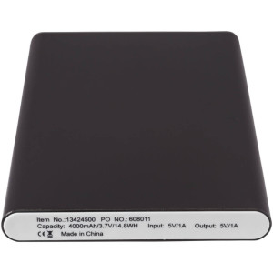 Pep 4000 mAh Aluminium Powerbank - Reklamnepredmety