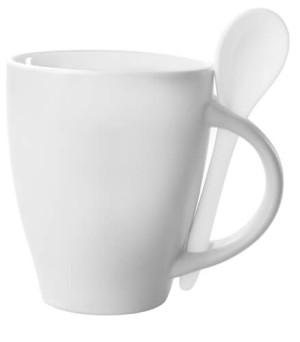 Spoon Keramik-Tasse - Reklamnepredmety