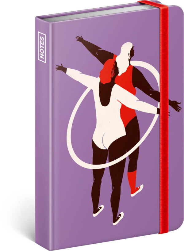 NOTIQUE Notes Tomski & Polanski, linajkovaný, 11 x 16 cm