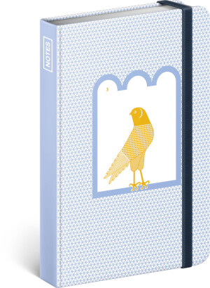 NOTIQUE Notes Maria Makeeva, linajkovaný, 11 x 16 cm - Reklamnepredmety