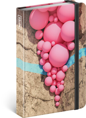 NOTIQUE Notes Filip Hodas, linajkovaný, 11 x 16 cm