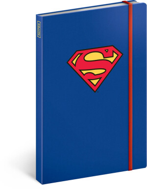 NOTIQUE Notizen Superman – Symbol, liniert, 13 x 21 cm - Reklamnepredmety