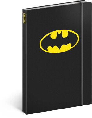 NOTIQUE Notes Batman – Signal, linajkovaný, 13 x 21 cm - Reklamnepredmety