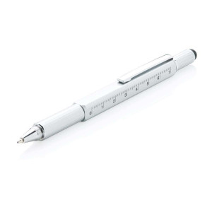 5-in-1 Tool-Stift, gelb - Reklamnepredmety