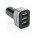 3.1A Auto Ladegerät mit 3 USB Anschlüssen, schwarz - p302.551__d_100 - variant XD4 P302.551