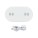 Wireless-Charger mit zwei 5W Ladeflächen, weiß - p308.803__b_3 - variant XD P308.803