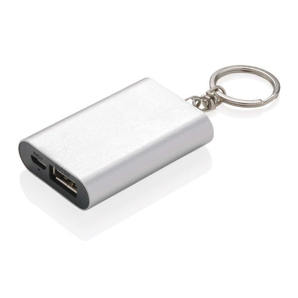 1.000 mAh Schlüsselanhänger Powerbank, rosa
