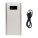 10.000 mAh Powerbank mit Quick-Charge Funktion, silber - p324.944__b_4 - variant XD P324.944