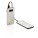 10.000 mAh Powerbank mit Quick-Charge Funktion, silber - p324.944__d_100 - variant XD P324.944