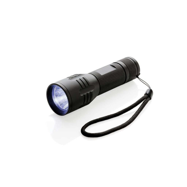 3W Cree Taschenlampe, schwarz
