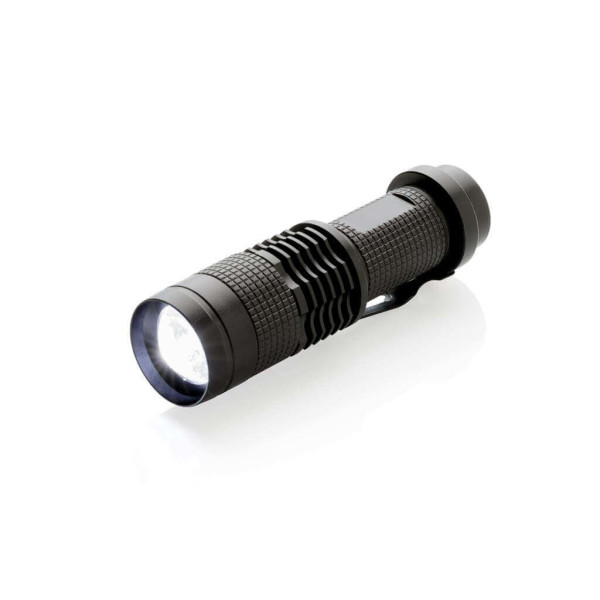Kompakte 3W Cree Taschenlampe, schwarz