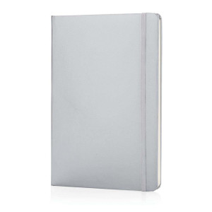 Basic Hardcover Notizbuch A5, navy blau - Reklamnepredmety