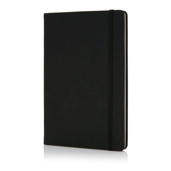 Deluxe Hardcover PU A5 Notizbuch, blau