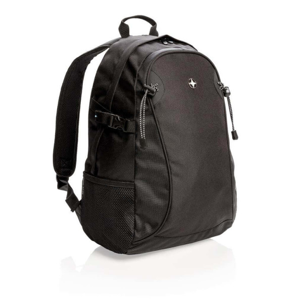 Swiss Peak outdoor Rucksack, schwarz