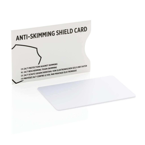 RFID Anti-Skimming-Karte, weiß