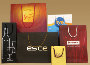 Laminierte Taschen mit Druck - Reklamnepredmety