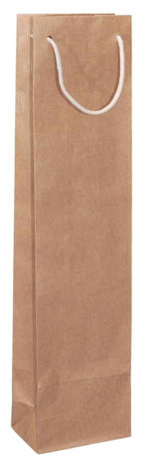 Ökologische Papiertüten für Wein mit einem textilen Ohr - Reklamnepredmety