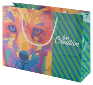 CreaShop H horizontale Papiereinkaufstasche auf Bestellung - Reklamnepredmety