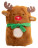 Hugger Christmas polar blanket, reindeer - ap861004-09_uk958r3m - variant Ap 861004-09