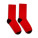Socks Basic red - ervene-farebne-ponozky-vyrobene-z-bavlny-znacka-hesty-socks-510x510 - variant 