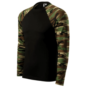 Camouflage LS T-shirt - Reklamnepredmety