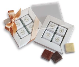 Werbe Praline Set 4x12,5g - Reklamnepredmety