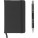 Geschenkset 'Comfort' - jegyzetfuzet-es-aluminium-golyostoll-fekete--3582-01--300 - variant Gi 3582-01