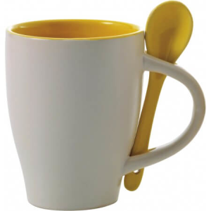 Kaffeetasse mit Löffel - Reklamnepredmety