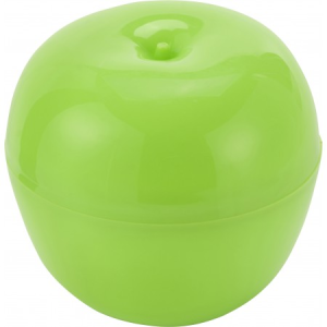 Plastic apple box, Pale green - Reklamnepredmety