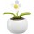 Solar Blumentopf - napelemes-mozgo-virag-muanyag-feher--6730-02--300 - variant Gi 6730-02