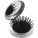 Taschenspiegel mit Pinsel, Silber - 2669-32 - variant Gi 2669-32