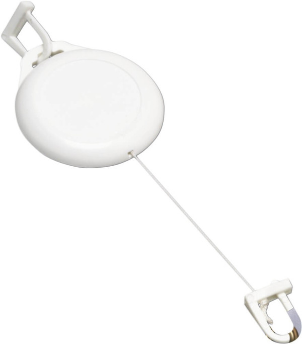 Ausweishülle aus Kunststoff, weiß