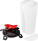 Plastik Protein Shaker (350ml) mit zwei Fächern - f5300900pk2_b - variant Gi F5300900PK2