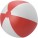 Wasserball - strandlabda-piros-feher--6537-48--300 - variant Gi 6537-48