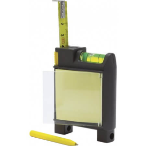 Messgerät, Maßband, 2 m, schwarz - Reklamnepredmety